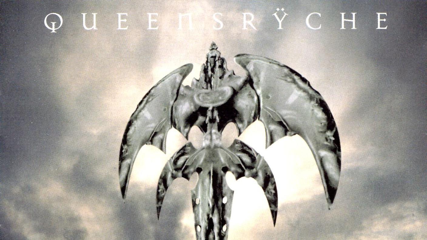 "I don't believe in love" dei Queensryche, EMI Records (dettaglio di copertina)