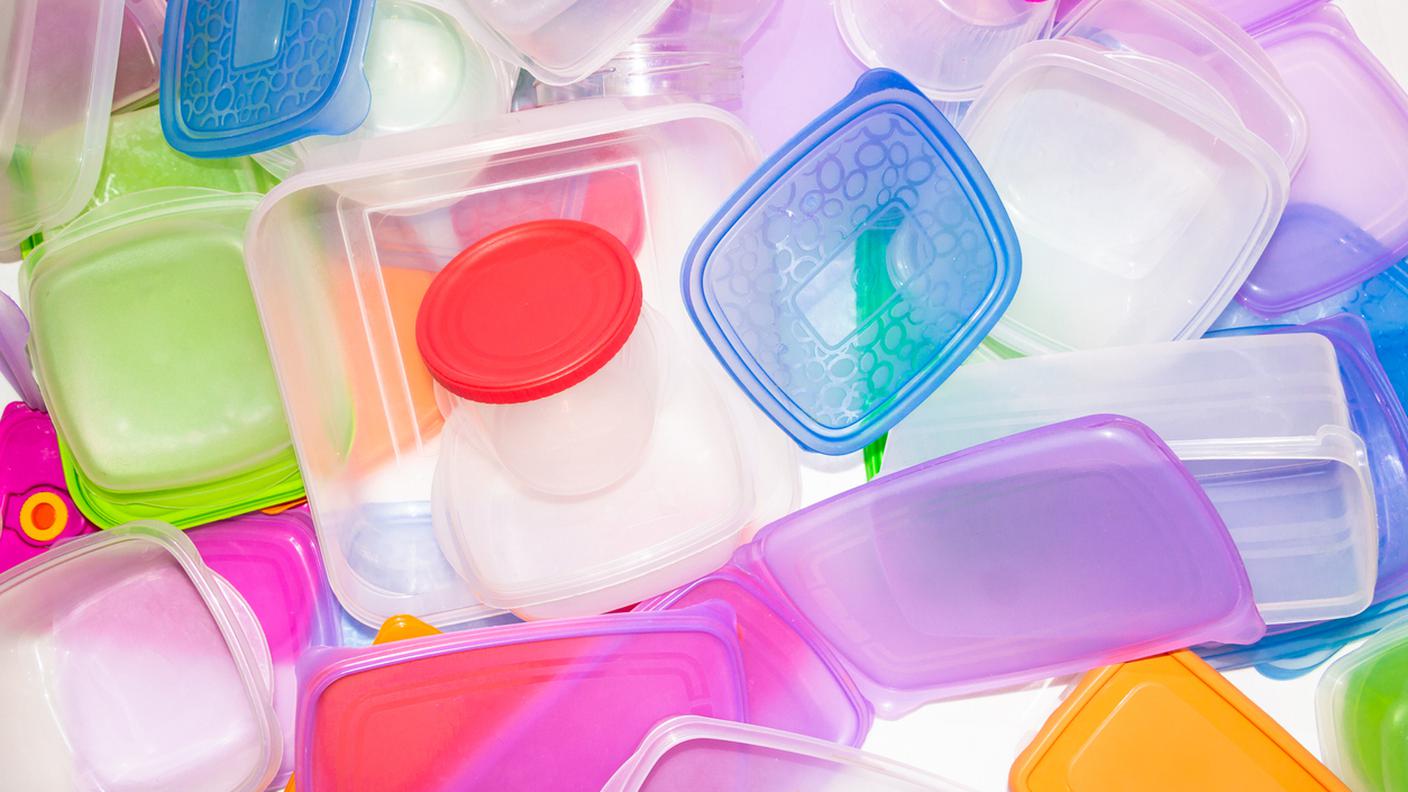 iStock-Contenitore di plastica, Plastica, Contenitore, Cucina, Gruppo di oggetti