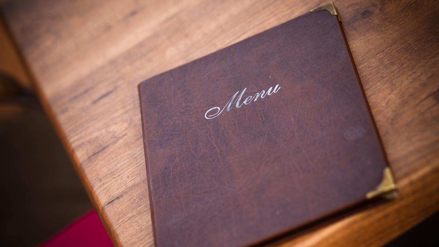 Menù ristorante