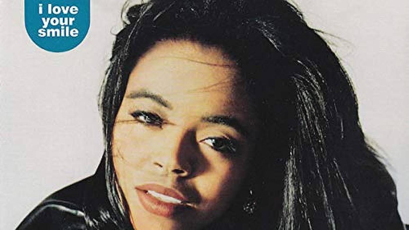 "I love your smile" di Shanice, Motown records (dettaglio di copertina)