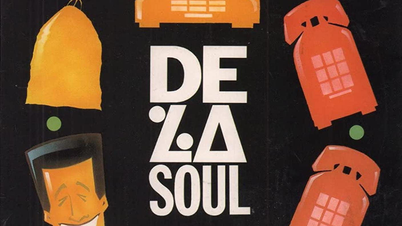 Ring Ring Ring (Ha Ha Hey) dei De La Soul, AOI Records (dettaglio di copertina)
