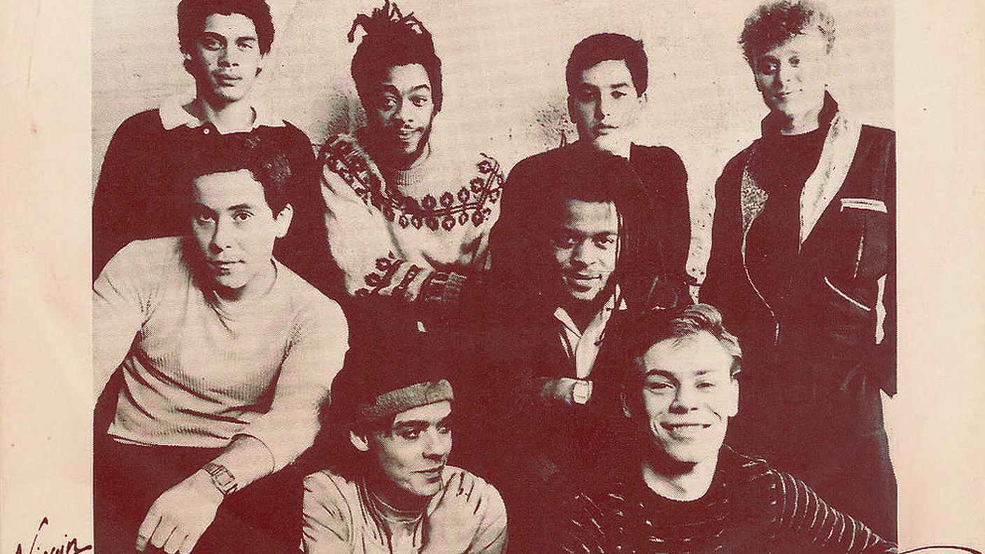 "Red Red Wine" degli UB40, Virgin Records (dettaglio di copertina)