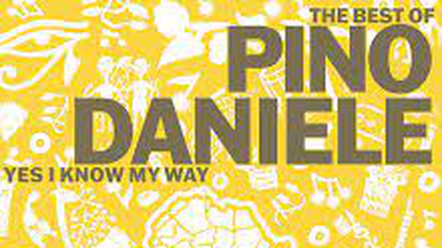 "Yes I Know My Way" di Pino Daniele, WM Italy (dettaglio di copertina)