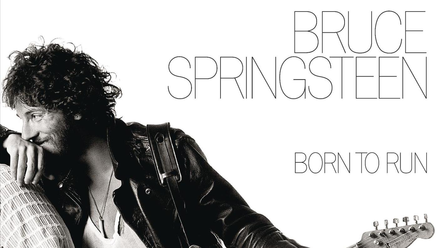 Bruce Springsteen, "Born to run", Columbia Records (dettaglio copertina)
