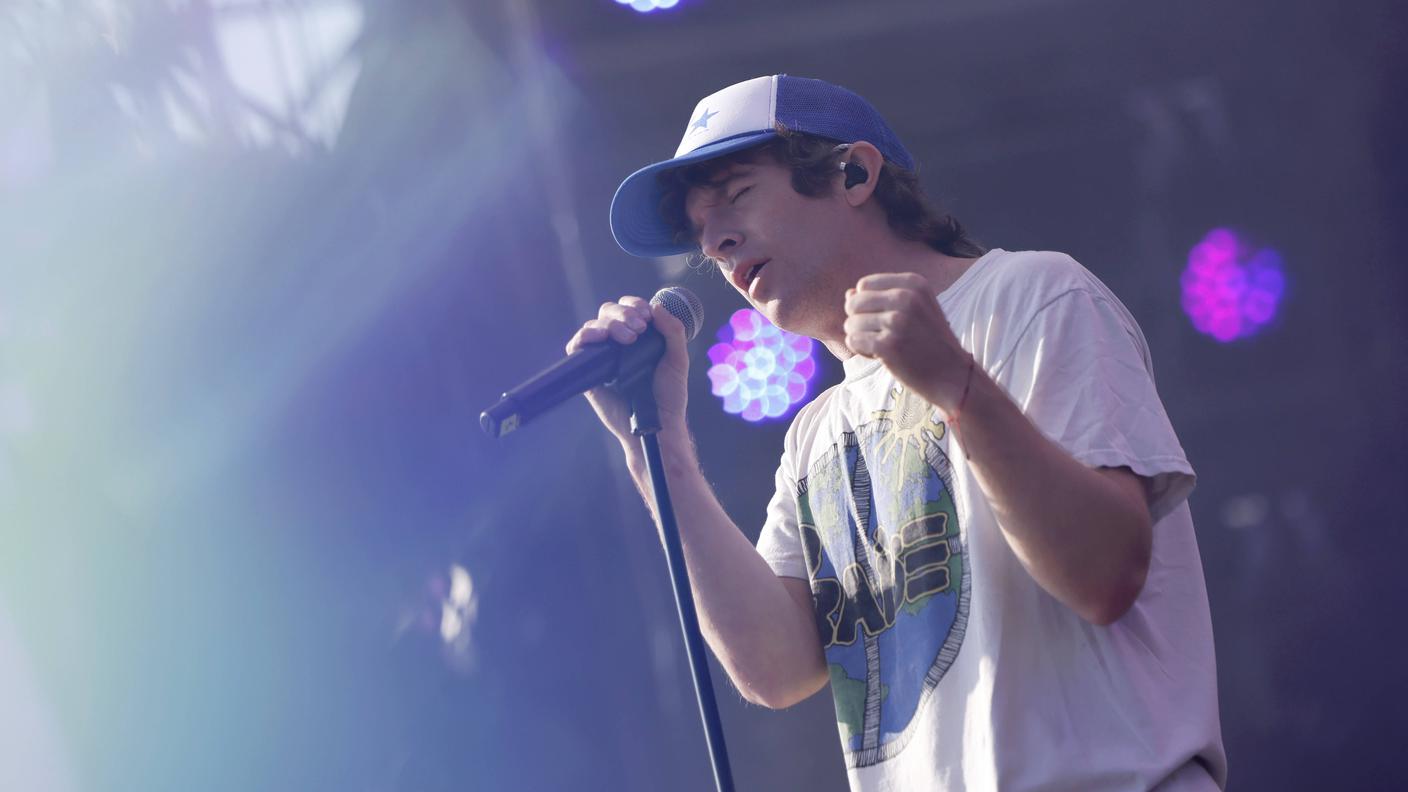 Brendan Yates von der US-amerikanischen Rock-Band Turnstile.jpg