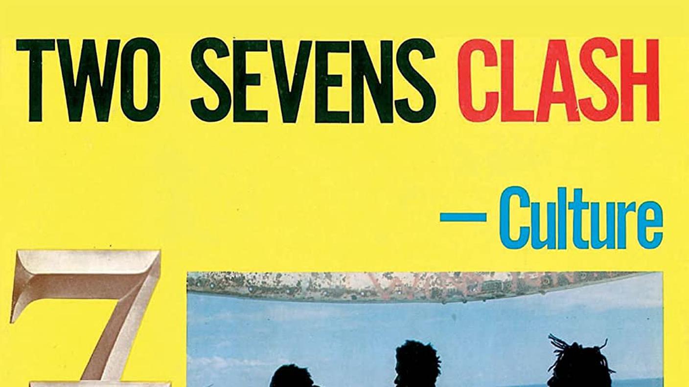 "Culture" dei Two Sevens Clash, Joe Gibbs Record Globe (dettaglio di copertina)