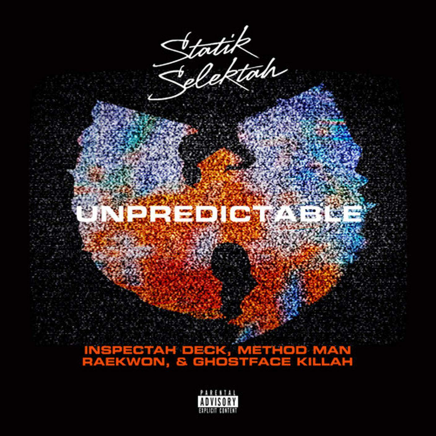 Unpredictable di Statik Selektah, Inspectah Deck, Method Man, Raekwon e Ghostface Killah, Mass Appeal (dettaglio di copertina)