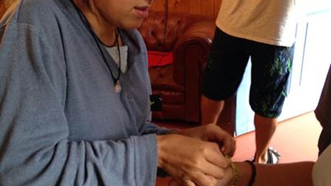 Il braccialetto di Rete Tre è arrivato anche in Val di Blenio