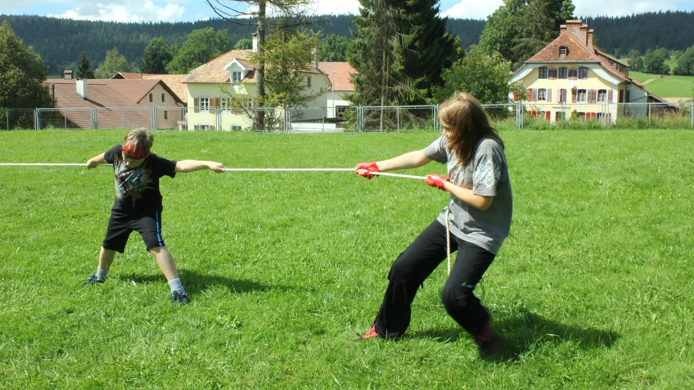 Tiro alla fune nel far west