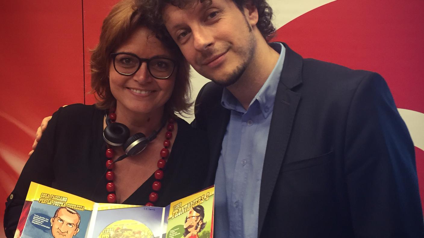 Carla Norghauer con Flavio Sala