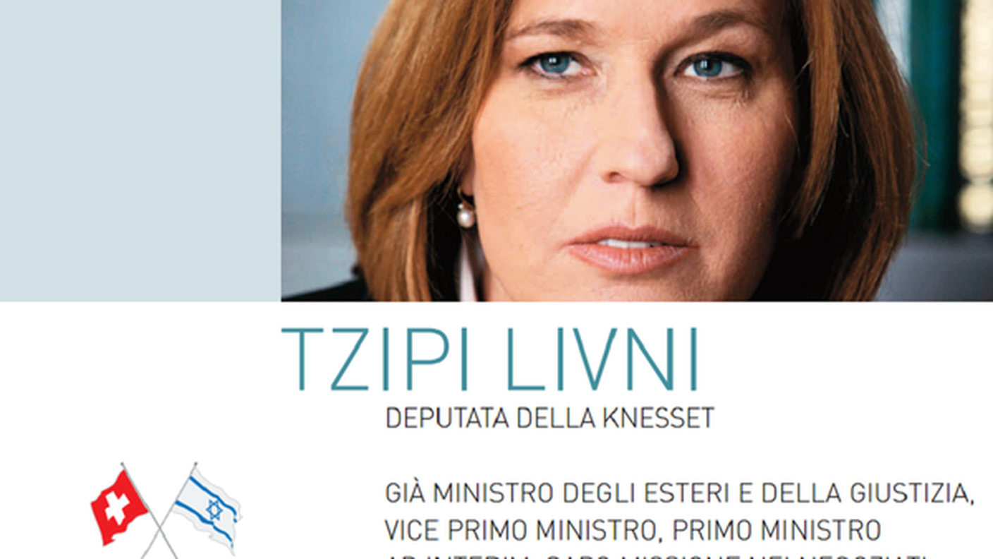 Tzipi Livni a Lugano