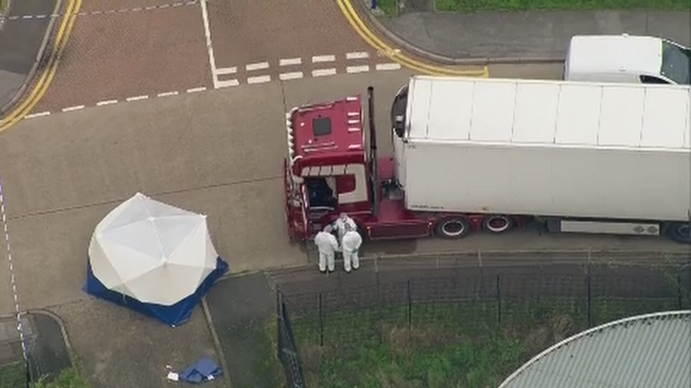Il camion è stato trovato in una zona industriale