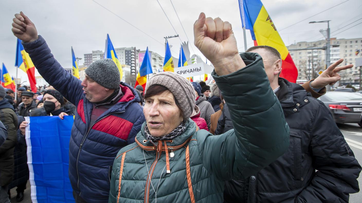 Manifestazione dell'opposizione moldava, Chisinau 28 febbraio 2023.jpg