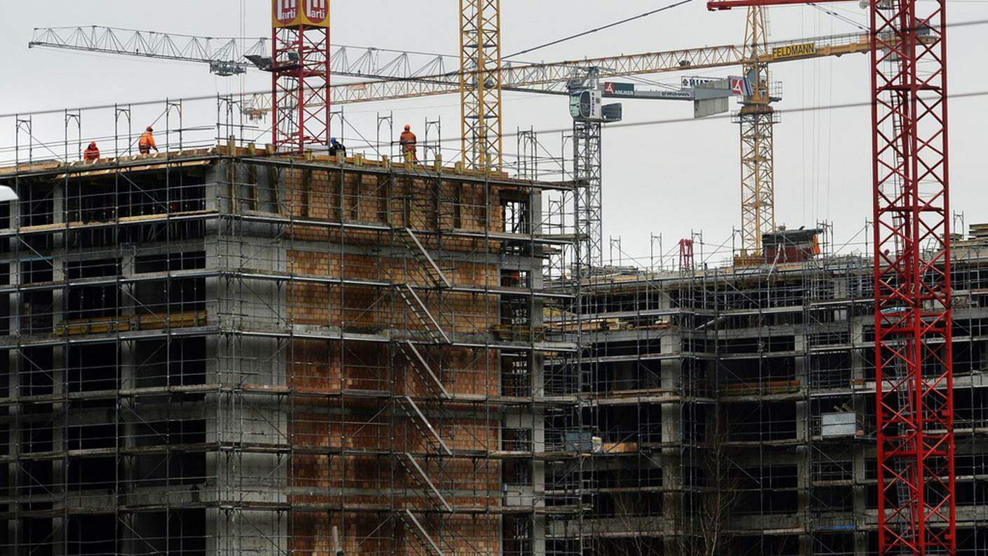 Con il boom edilizio cresce la riserva di alloggi