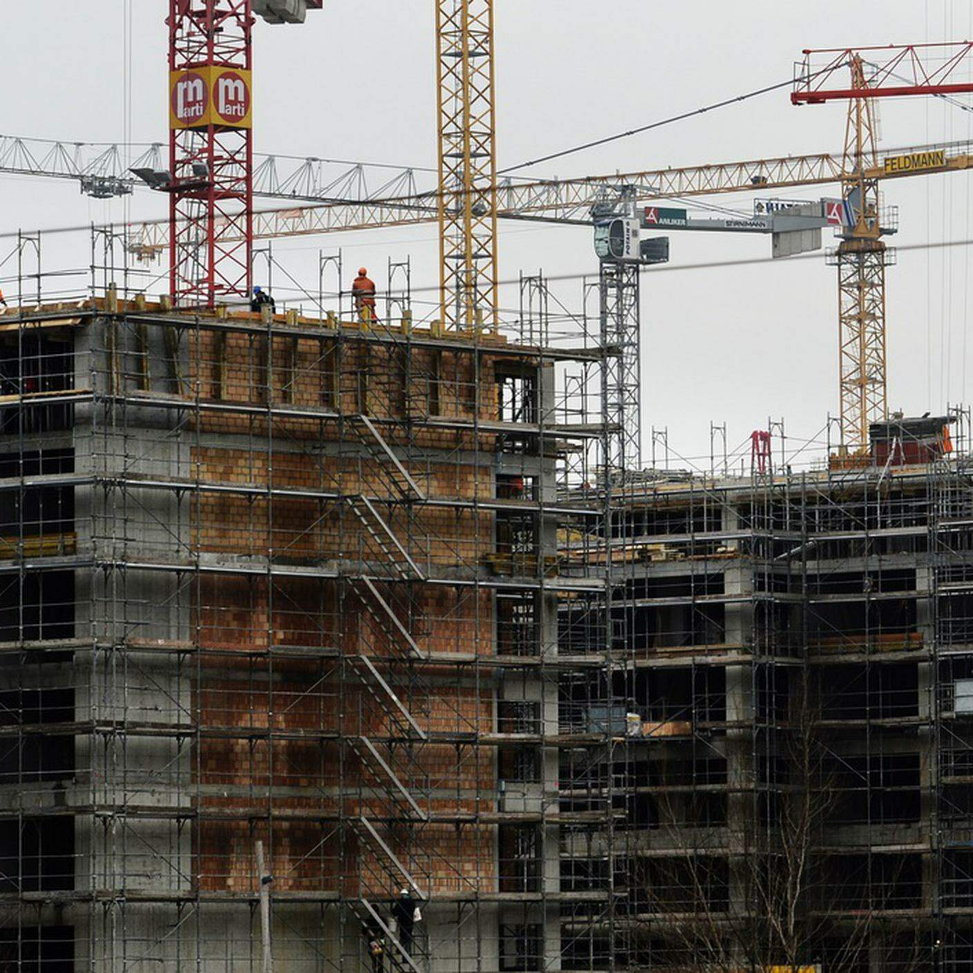 Con il boom edilizio cresce la riserva di alloggi