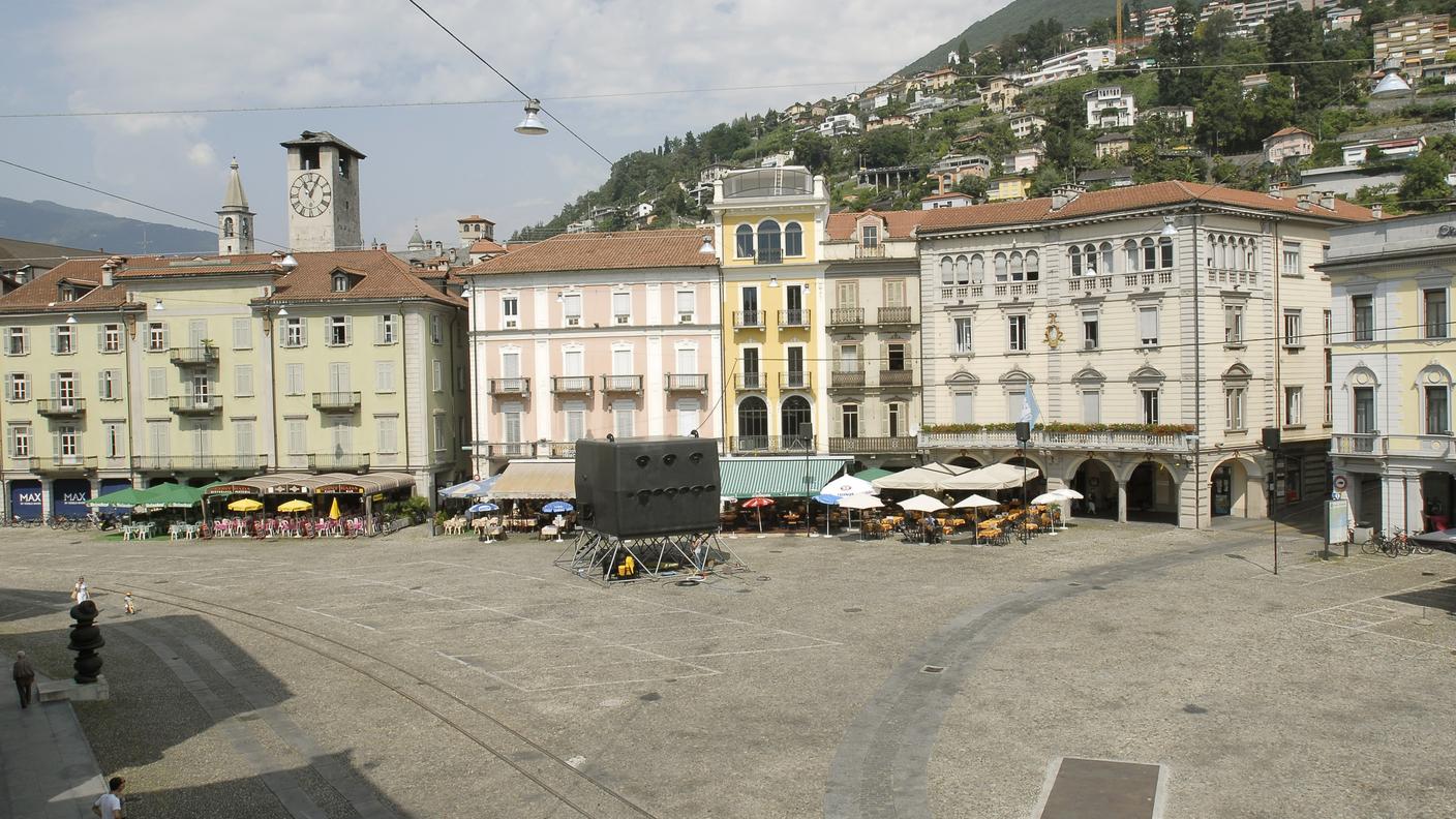 Piazza Grande a Locarno