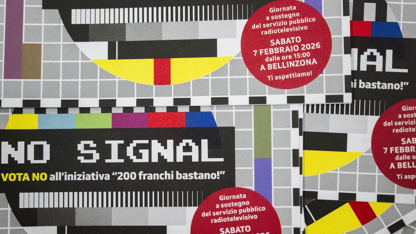 Un cartellone del Comitato contro iniziativa 200 franchi bastano