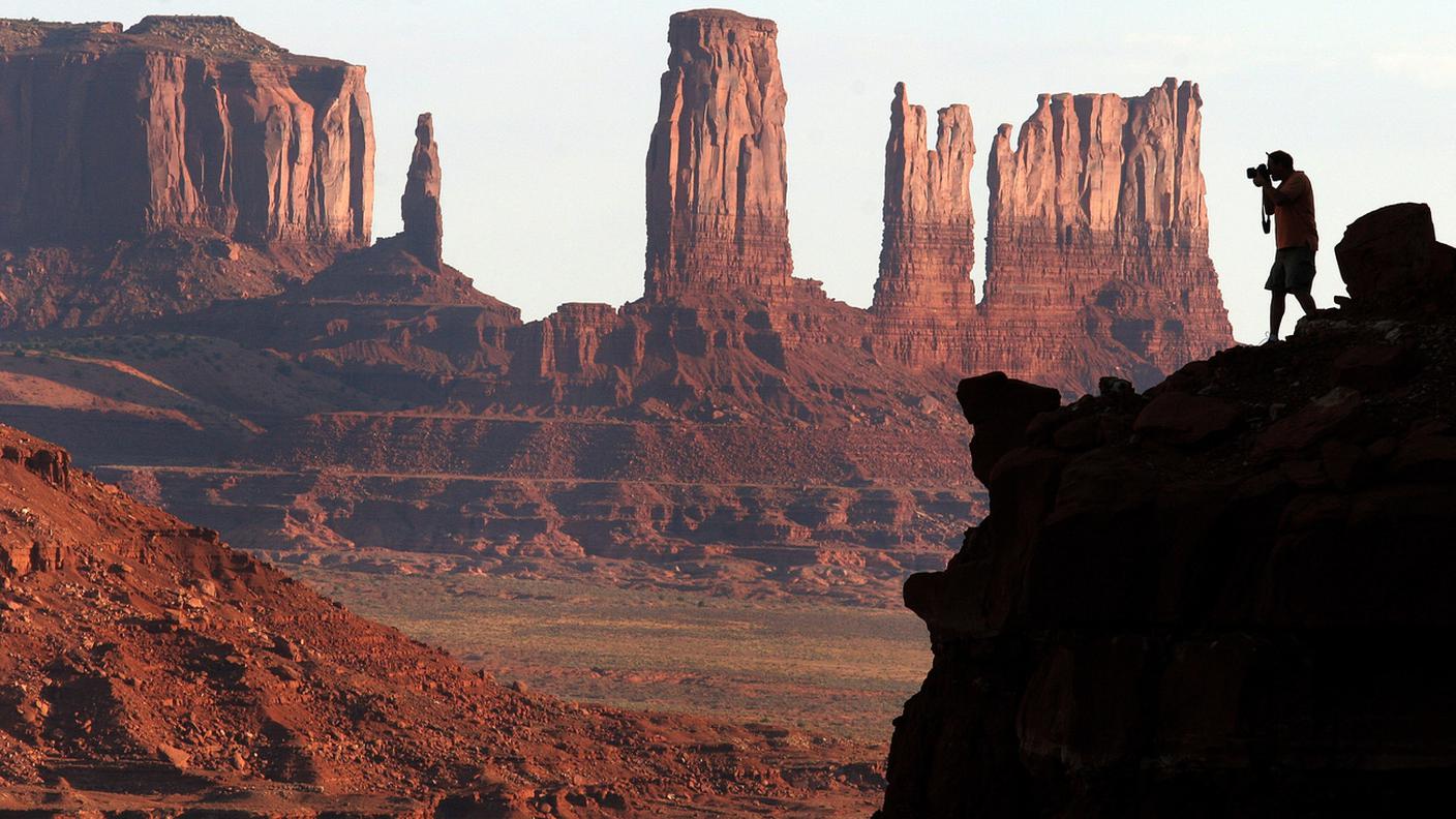 La Monument Valley in Arizona. Uno stato tendenzialmente conservatore che si fa un po' più democratico.jpg