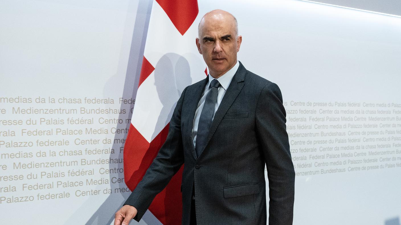Il presidente della Confederazione Alain Berset 