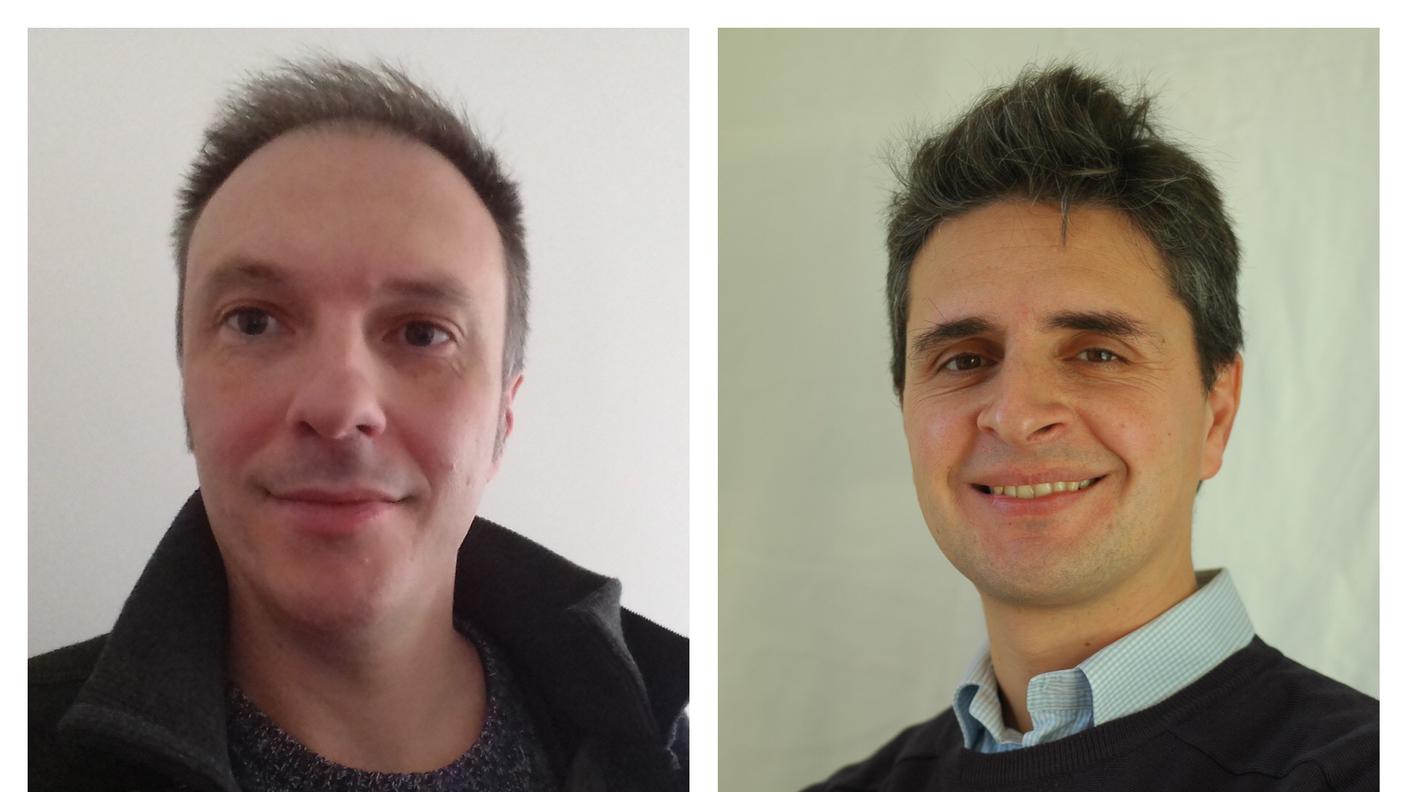 Marco Tamburelli (sinistra) Gabriele Paleari (destra)