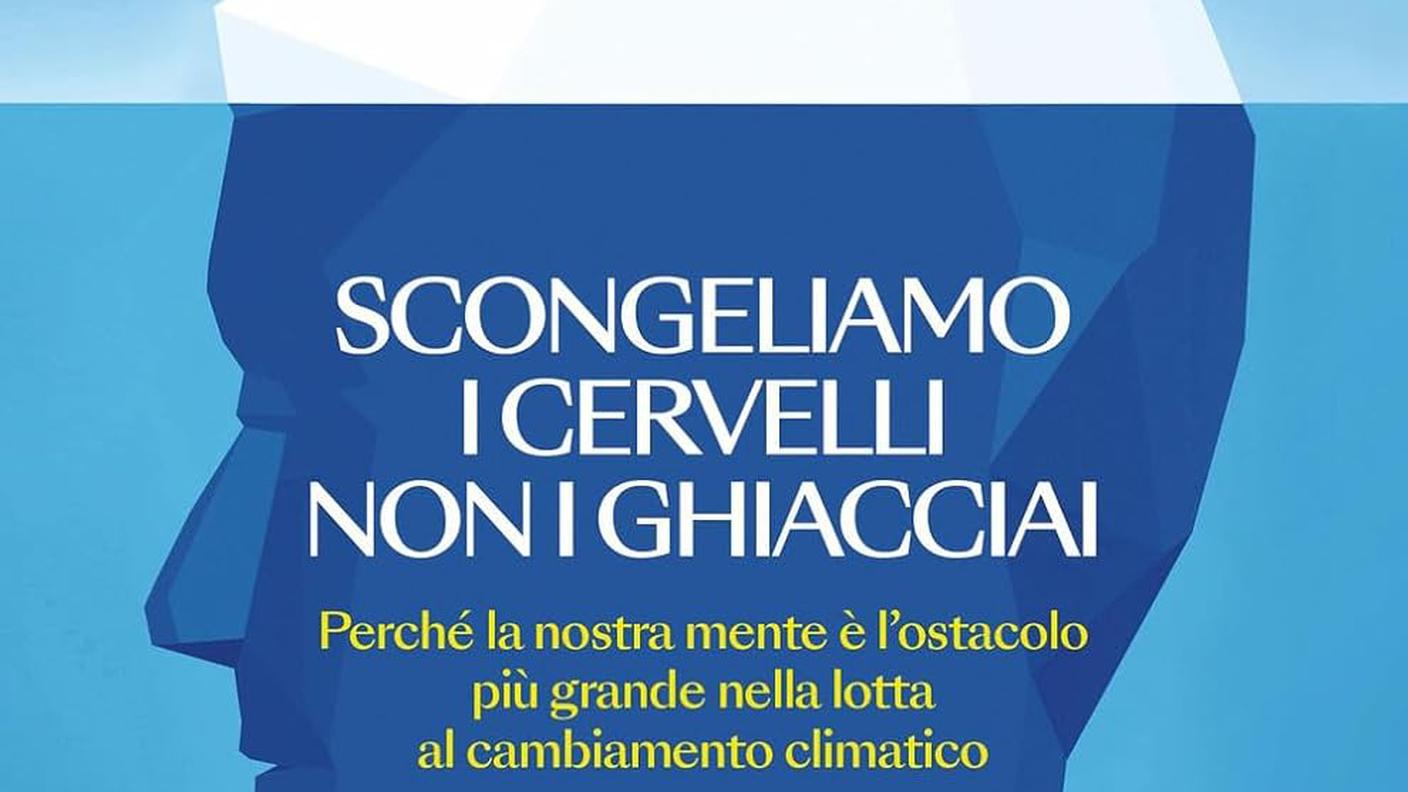 "Sciogliamo i nostri cervelli non i ghiacciai" di Matteo Motterlini, Solferino (dettaglio di copertina)