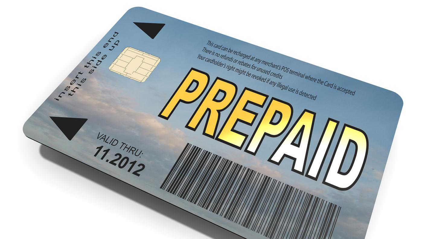 carta di credito prepagata, carta prepagata