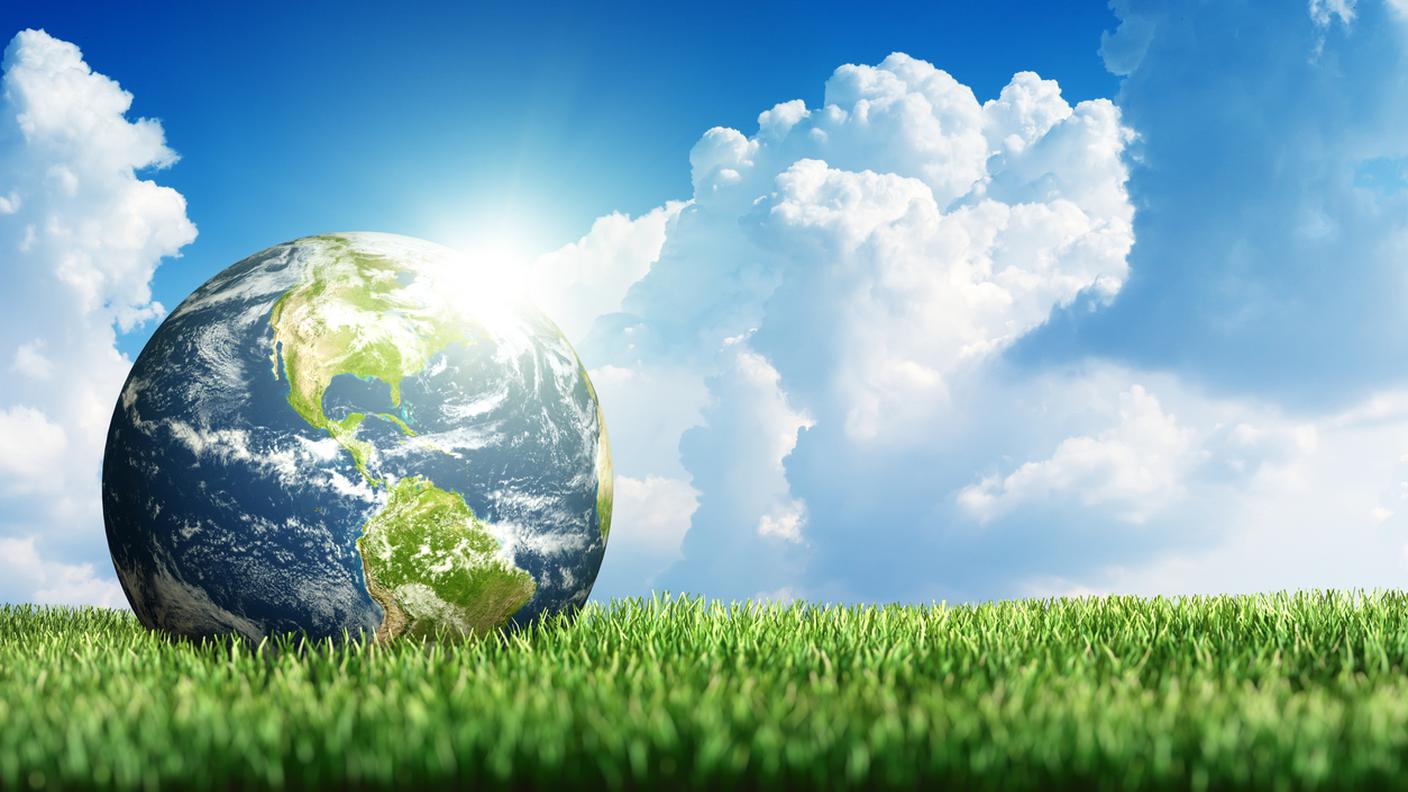 iStock-Globo terrestre, Ambiente, Pianeta Terra, Planisfero, Erba