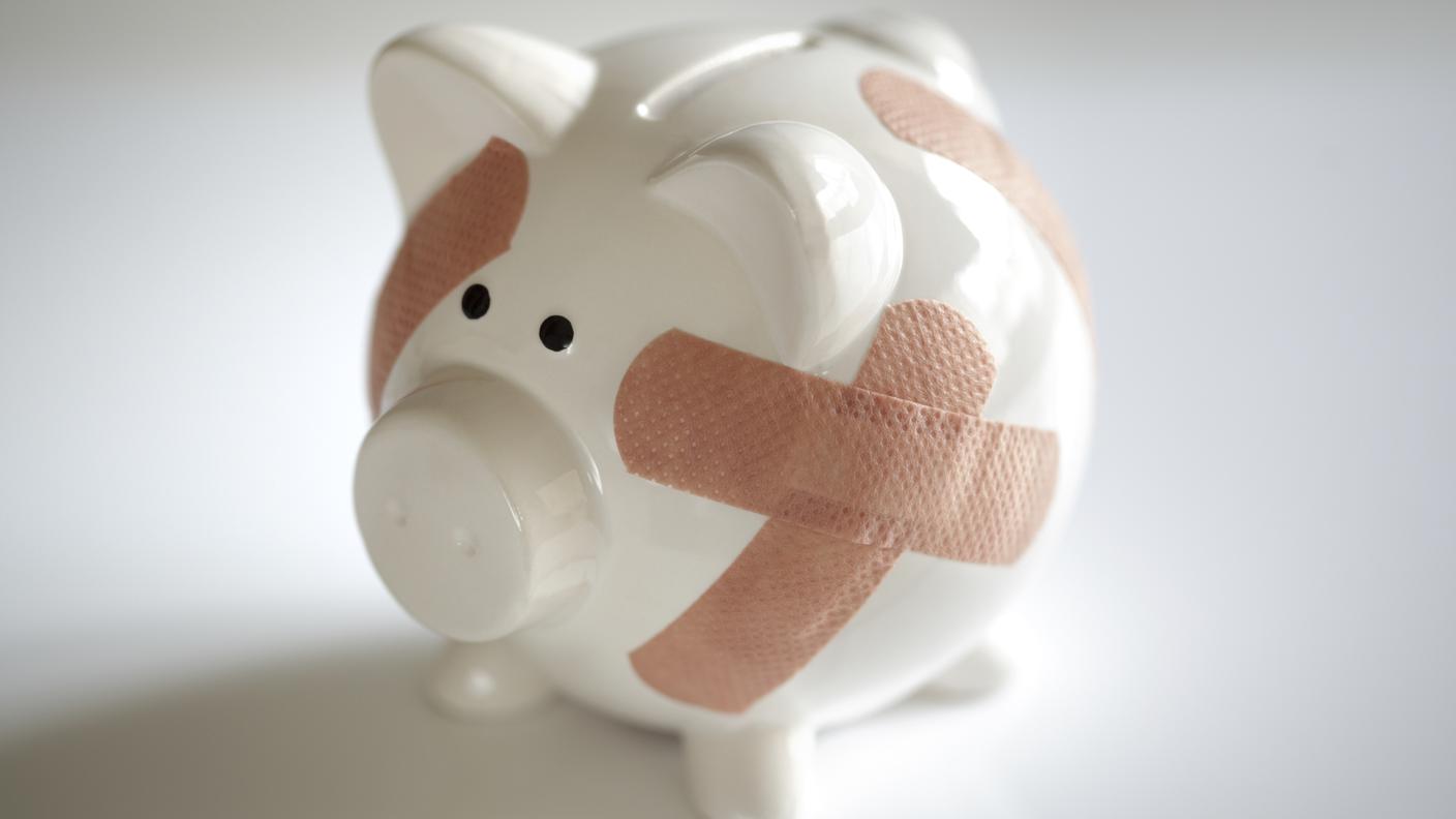 iStock_Salvadanaio a porcellino, Cerotto, Finanza, Bancarotta, Salvadanaio