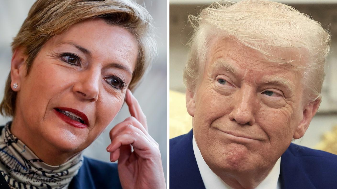 Karin Keller-Sutter ha parlato con Donald Trump