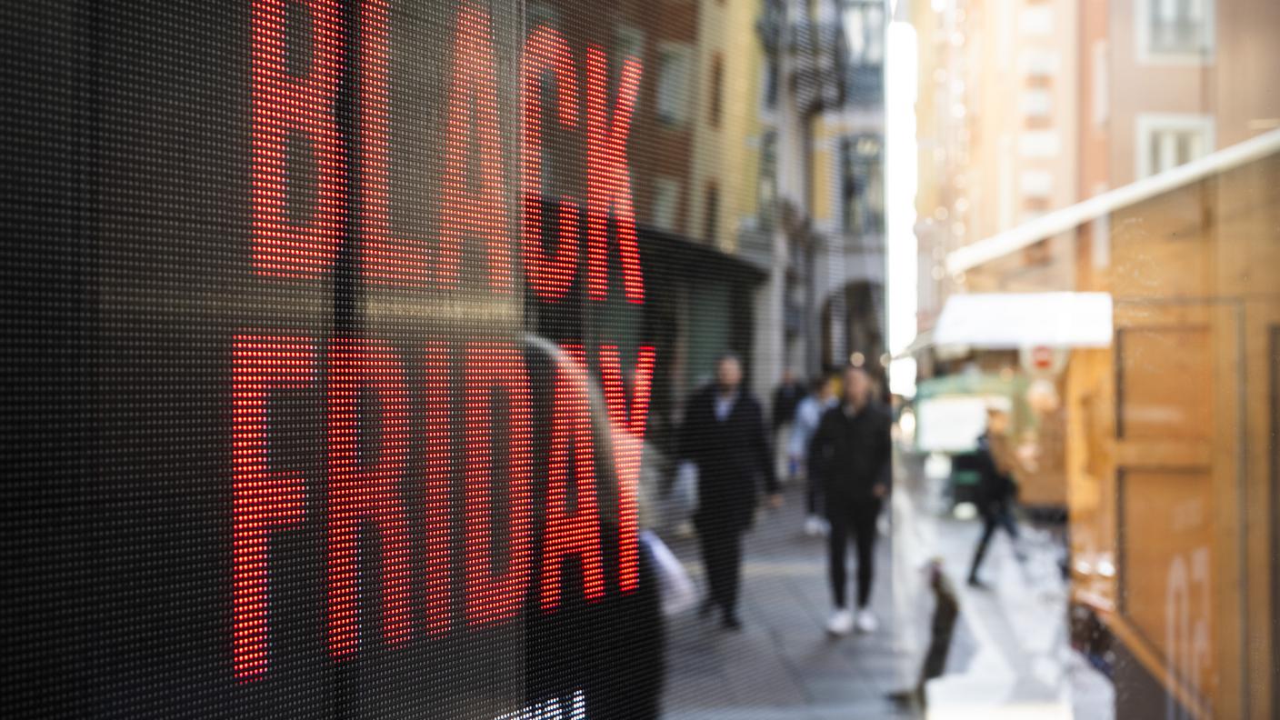 Foto d'archivio del Black Friday del 2020