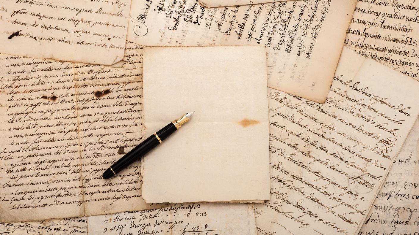lettere scritte a mano