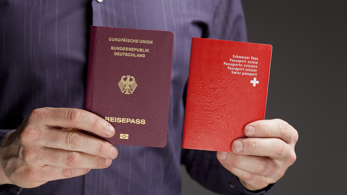 passaporto svizzera germania nazionalità tedesca