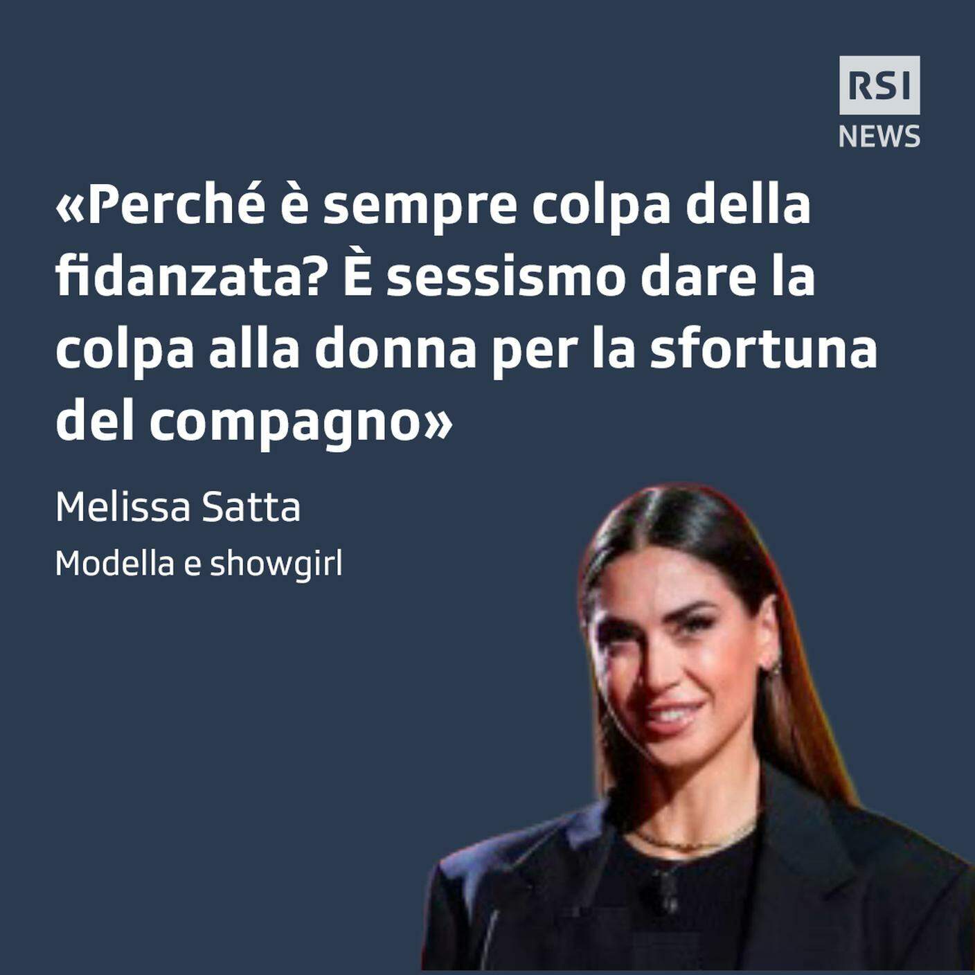 La modella italiana Melissa Satta è stata attaccata dal Corriere della Sera per la sua relazione con il tennista Matteo Berrettini
