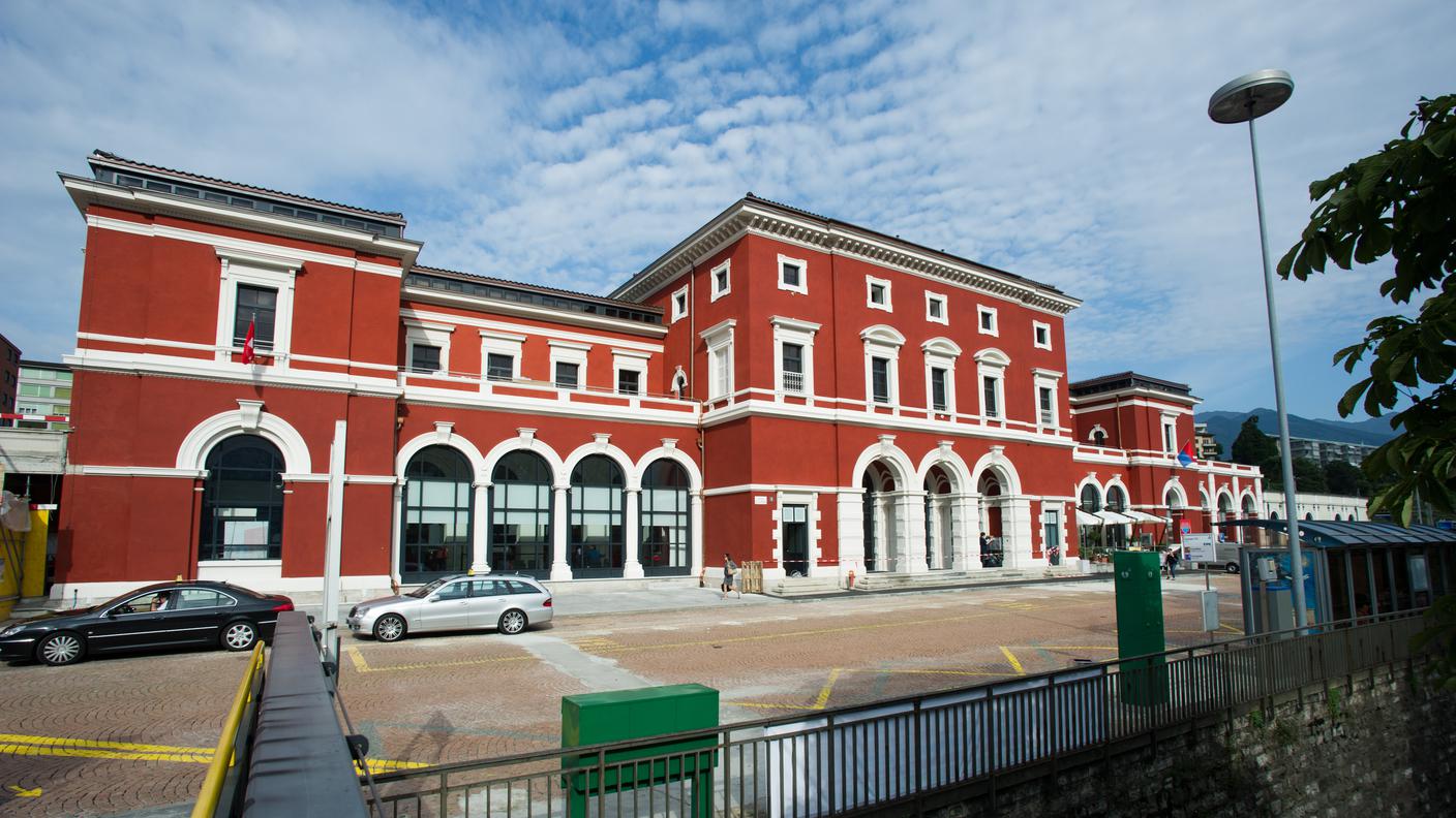 La stazione di Lugano