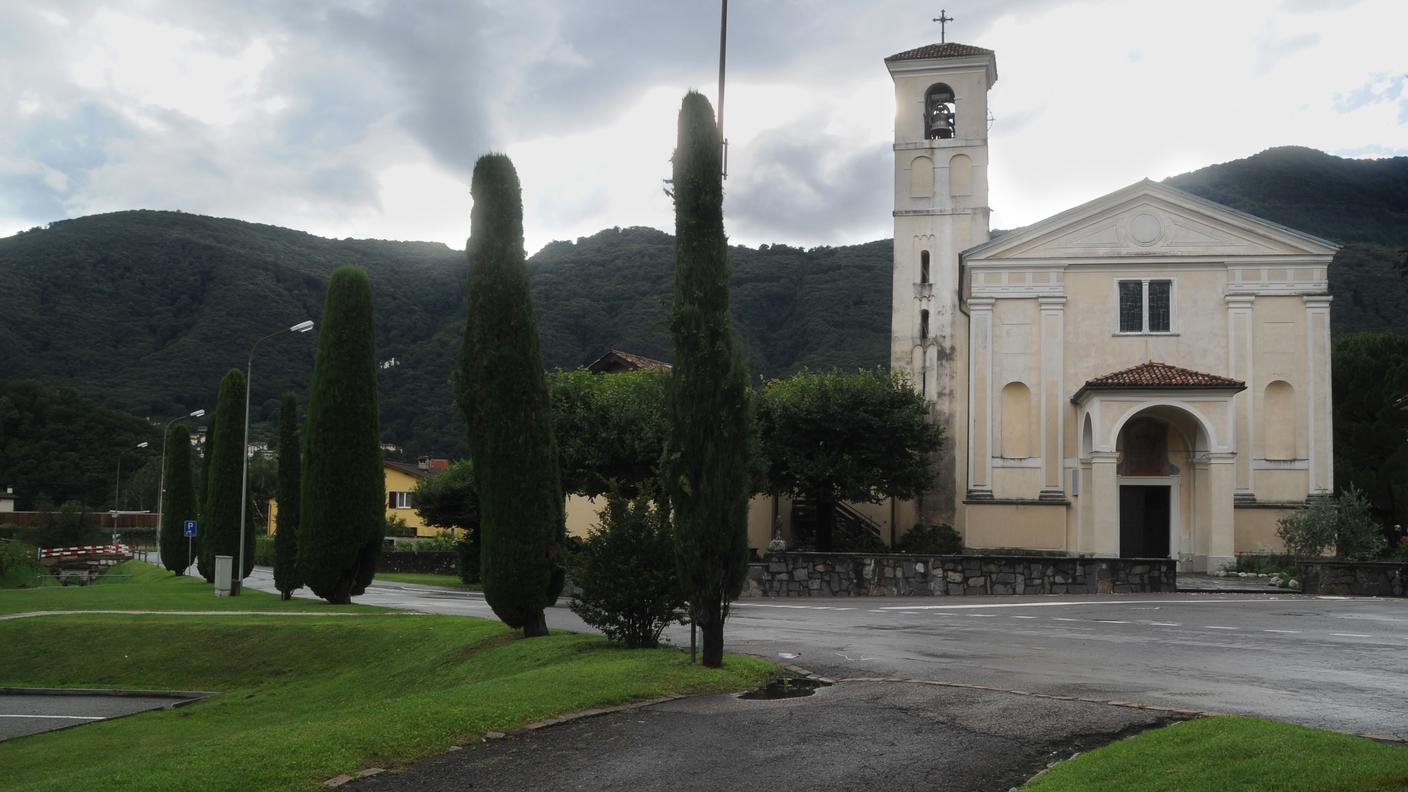 La chiesa di Lamone