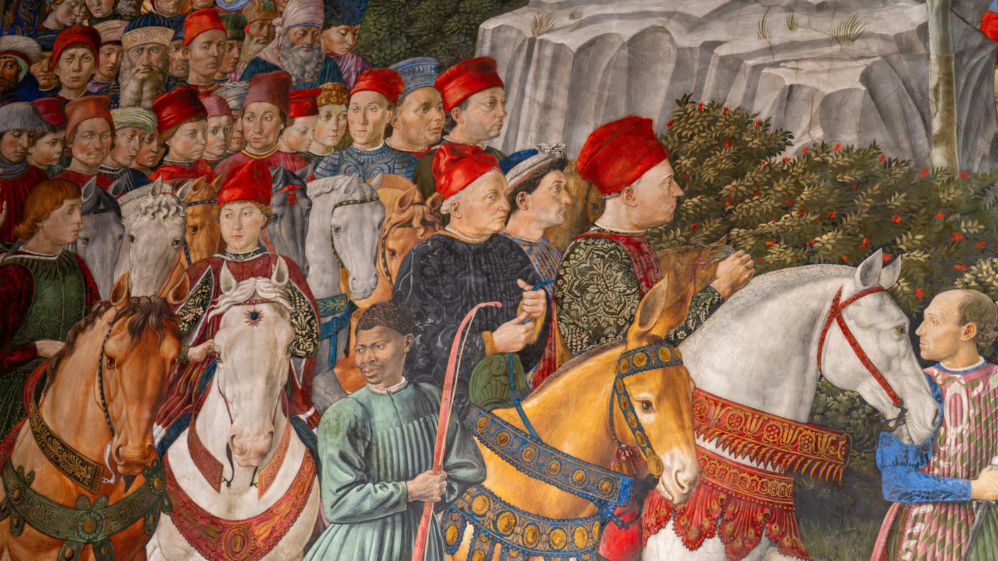 “Corteo dei magi”, Benozzo Gozzoli (1459-1461)