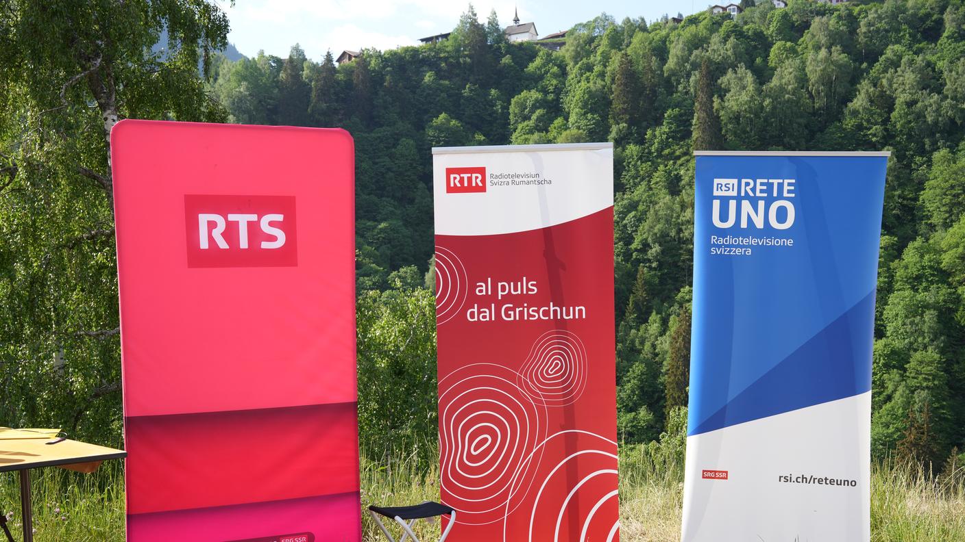 Le tre Reti radiofoniche, RTS, RTR e Rete Uno
