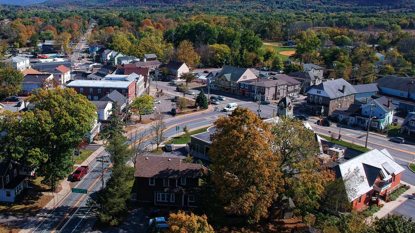Washingtonville Droneview