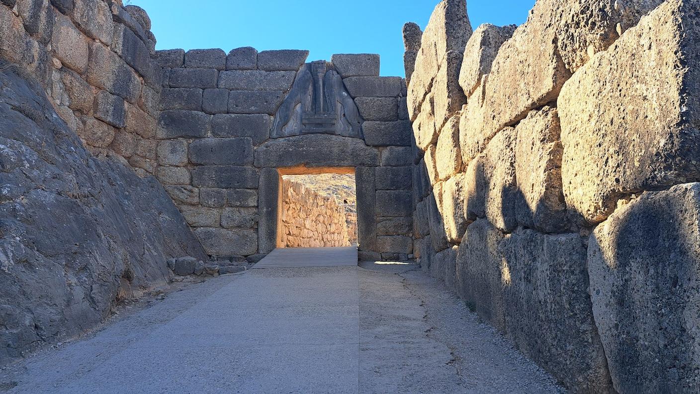 Antica-Micene, entrata dei leoni
