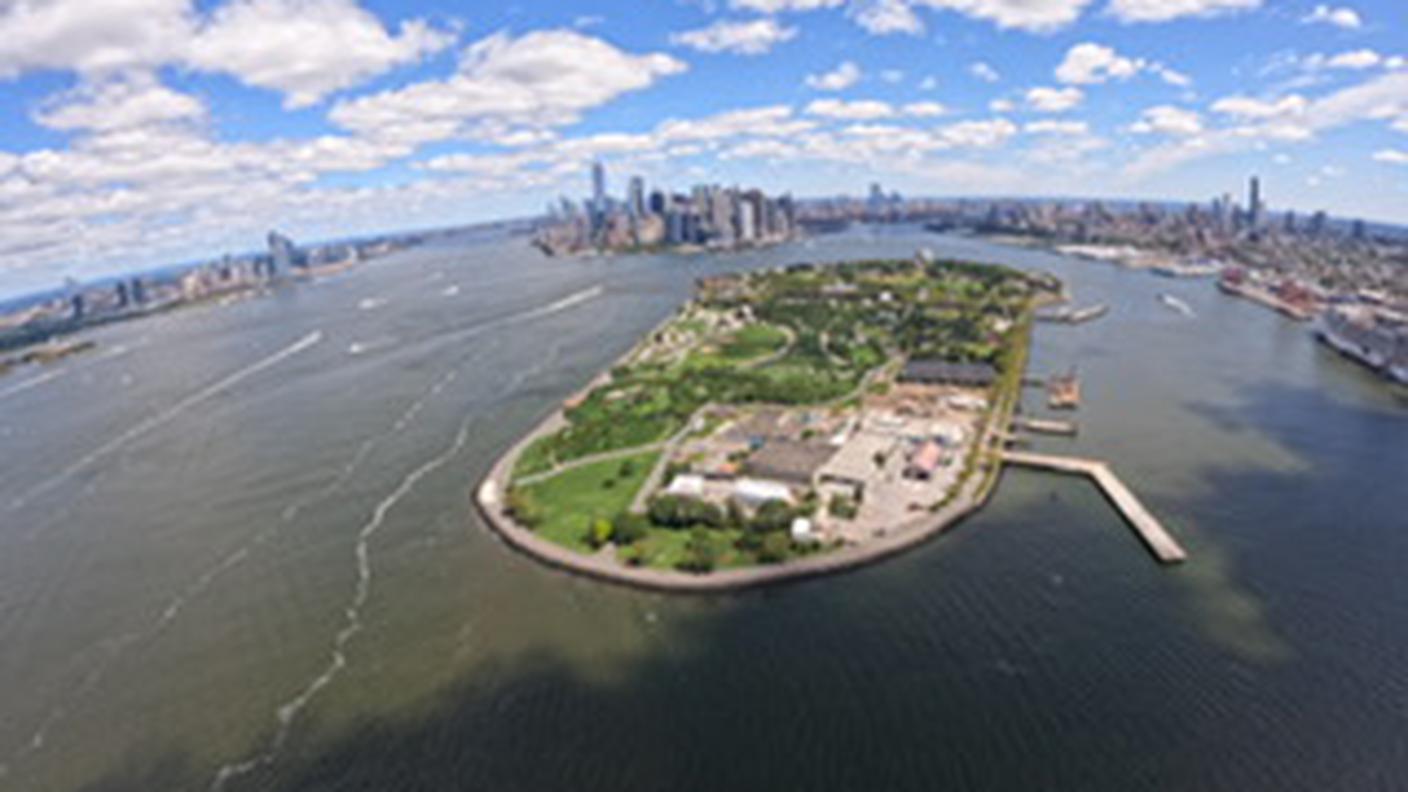 Immagine di Manhattan fatte in volo sul giroplano