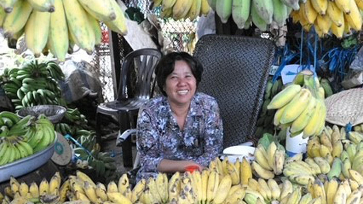 Venditrice di banane, Vietnam
