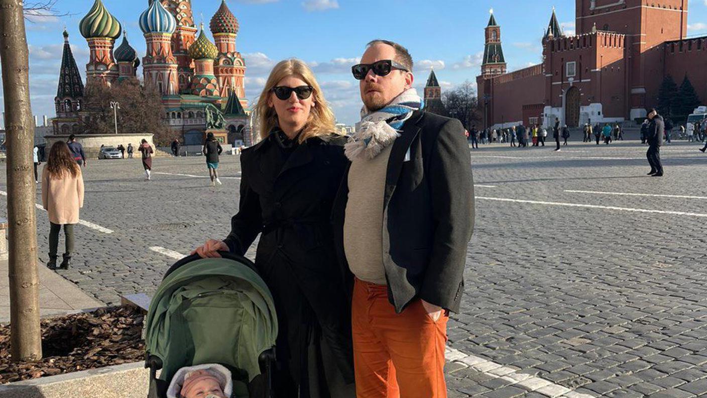 Un giro in piazza con la famiglia