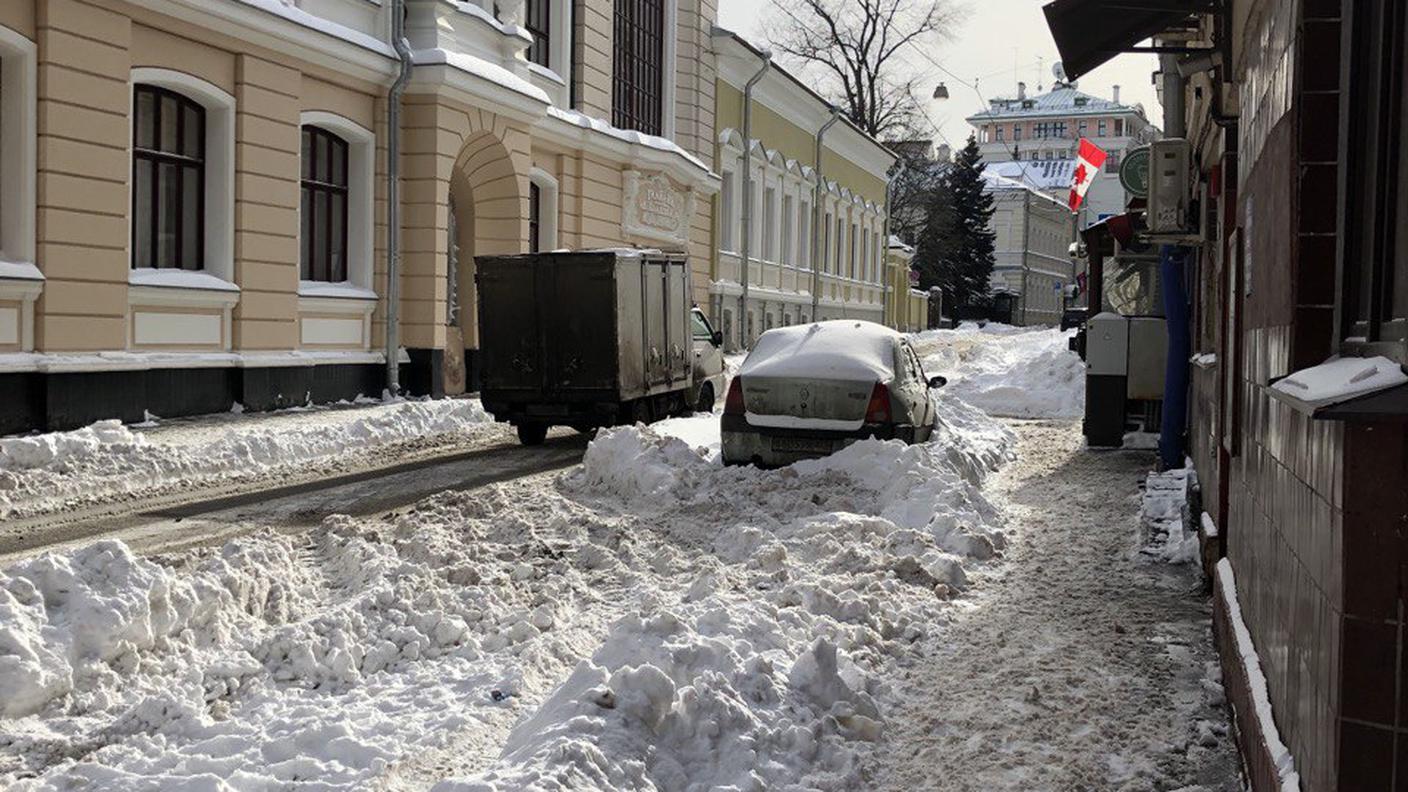 Per le strade di Mosca