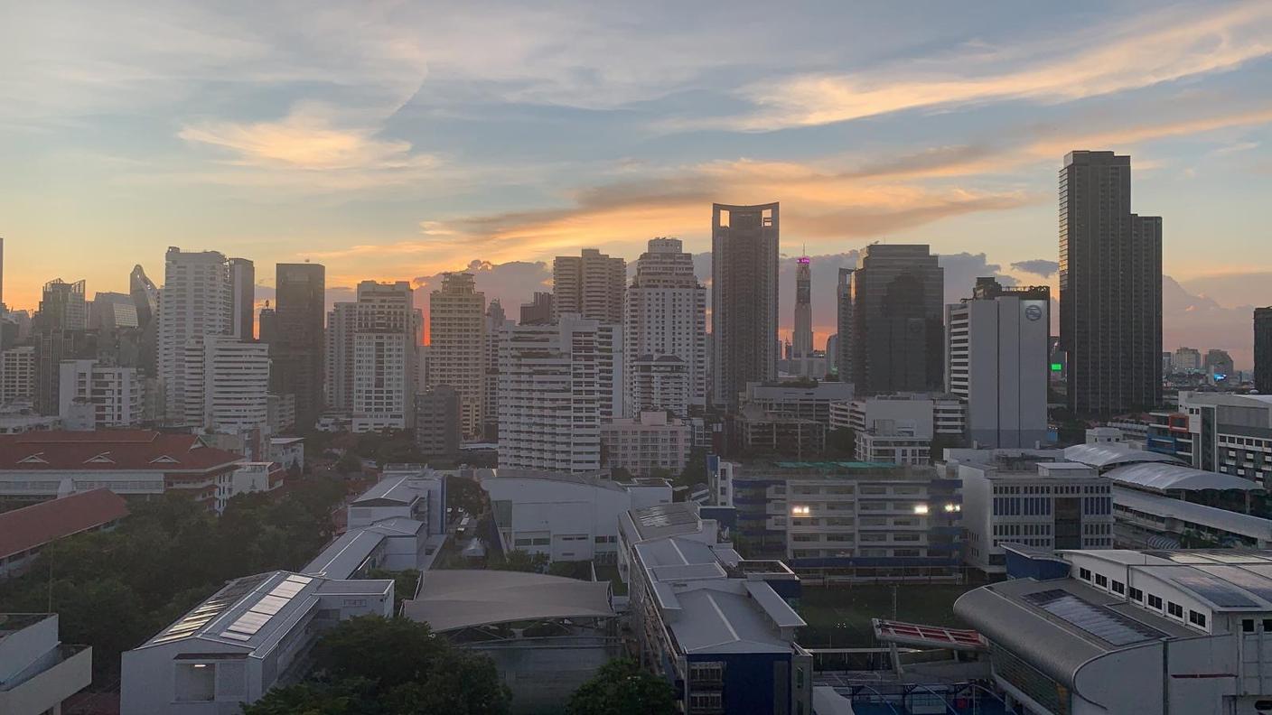 Vista su Bangkok, Thailandia
