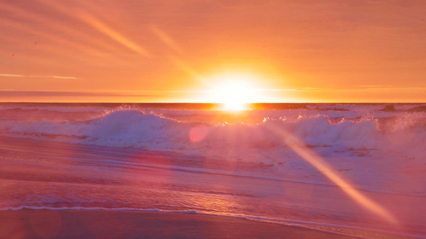 Alba al mare negli Hamptons