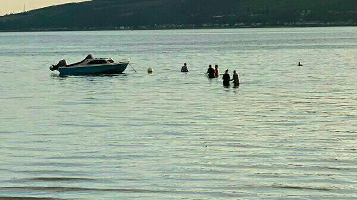 Swimming in the Clyde