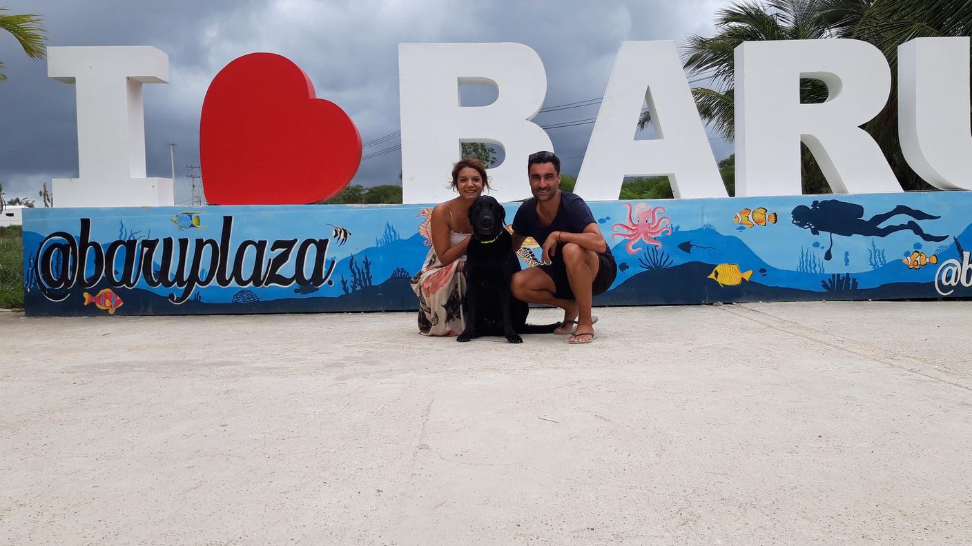 Renato Molo con Maria