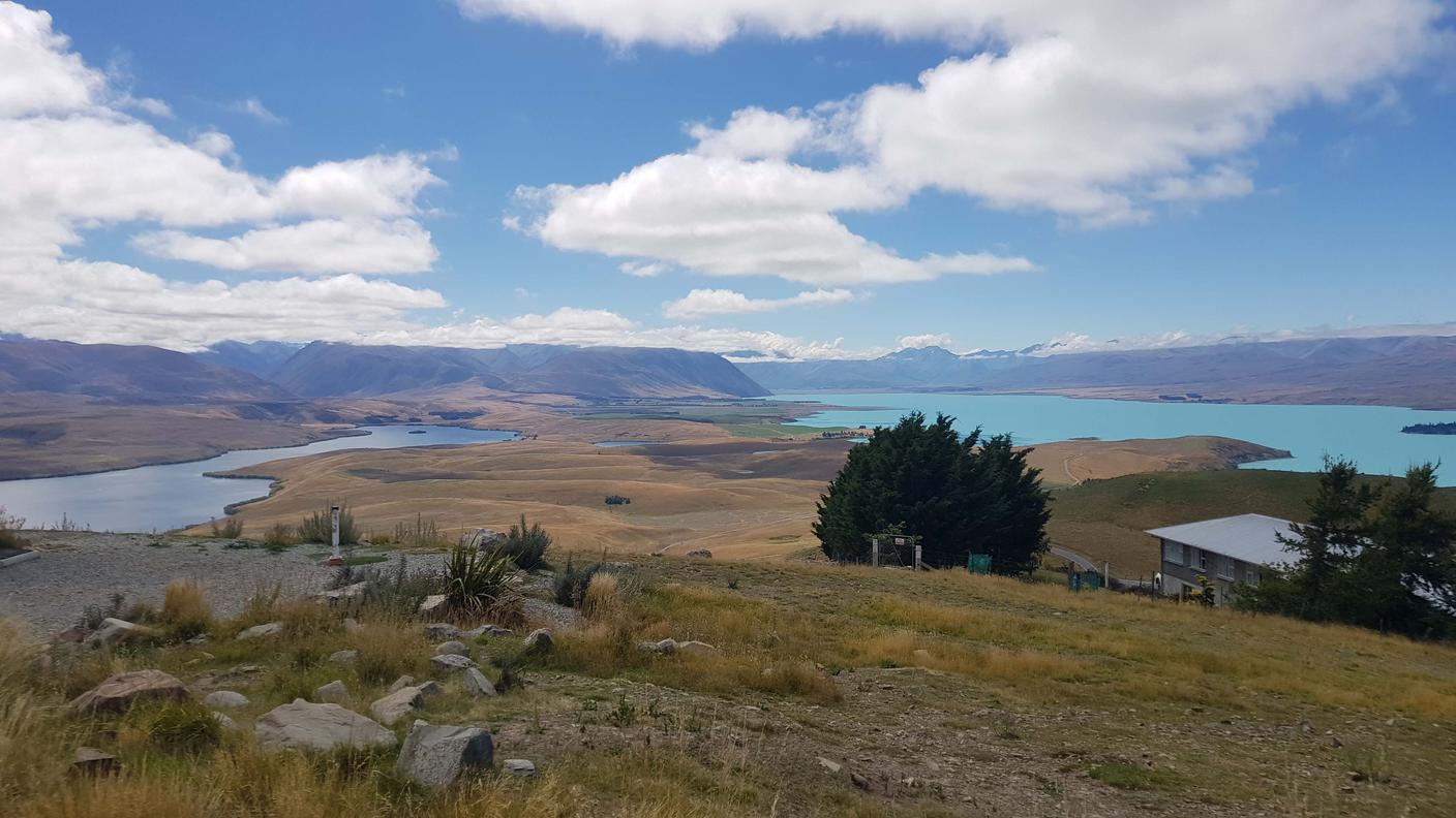 Lago Tekapo e Lago Alexandrin