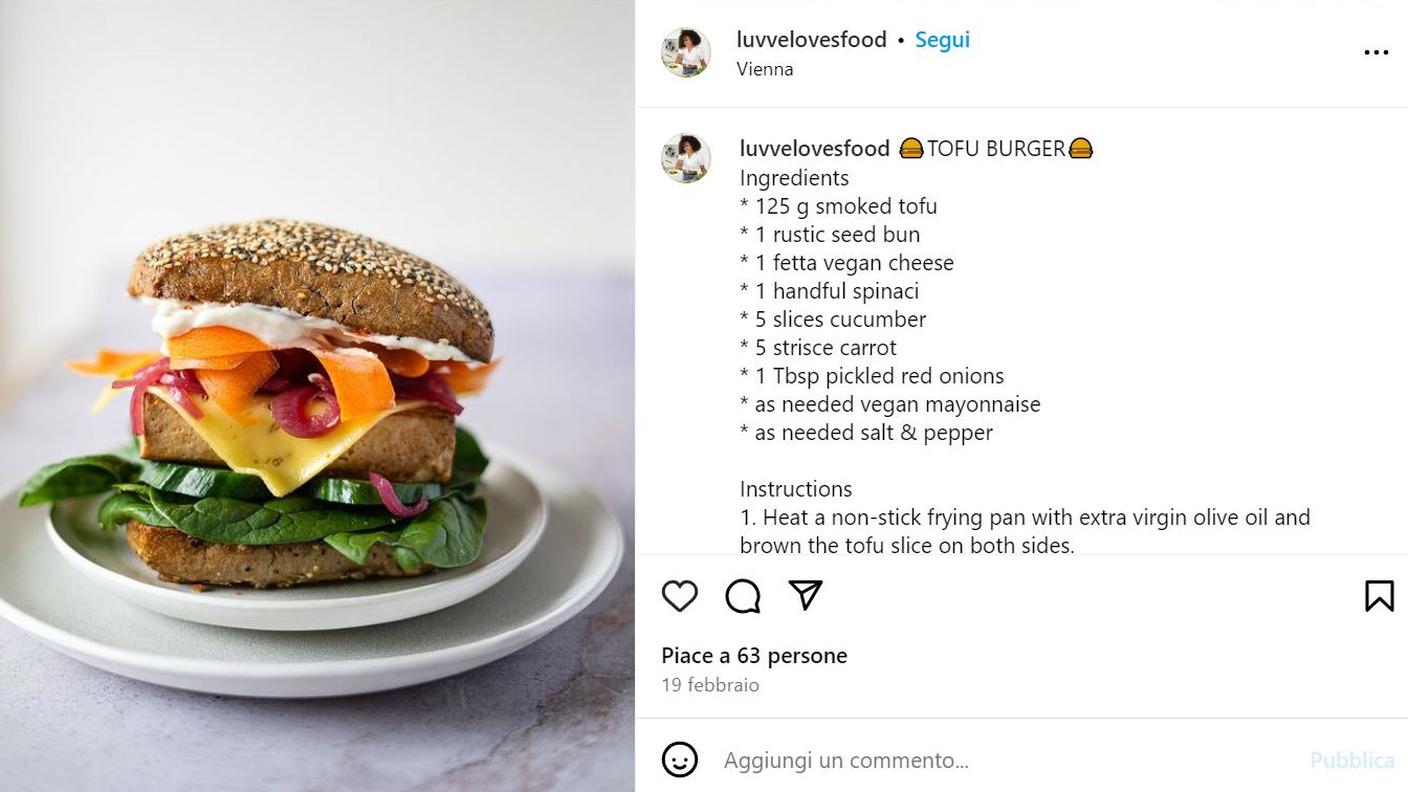 Tofu Burger