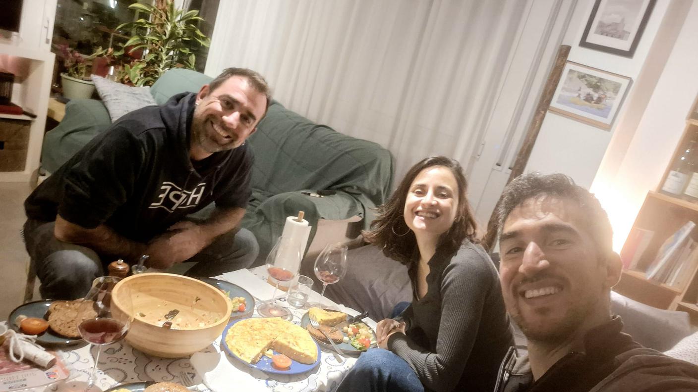 Giorno 30 - Maçanet de la Selva, Spagna con Nuria e Juan